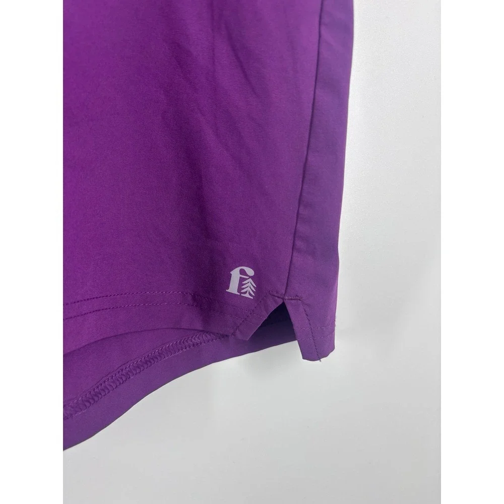 Fielder Bonobos Mens Purple Athletic Training Shorts Size M